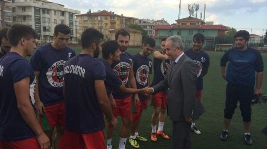 Milletvekili Coşkun&rsquo;dan Yalovaspor&rsquo;a Moral Ziyareti