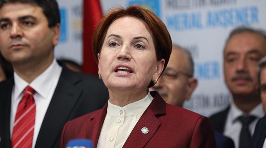 İYİ Parti Genel Başkanı Akşener: Rahatsızlık duyuyorum!