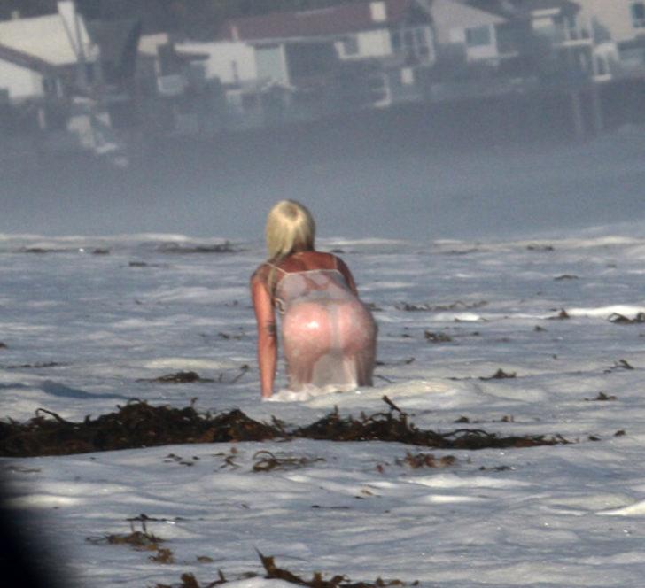 Lady Gaga'dan cesur çekim!  G5