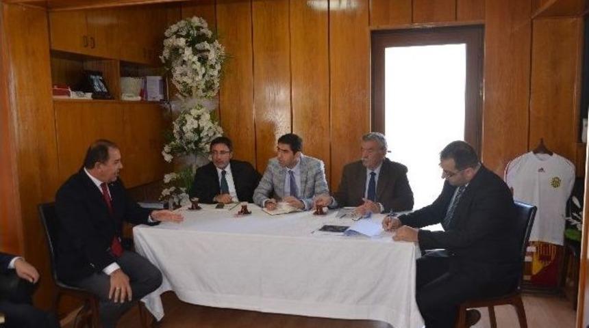 Doğanşehir&rsquo;de Altyapı Toplantısı