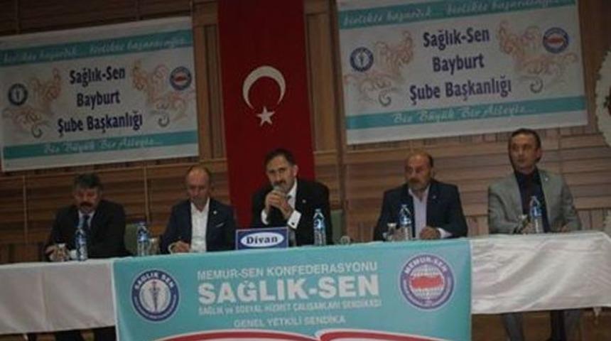 Bayburt Sağlık - Sen 2. Olağan Genel Kurulunu Yaptı