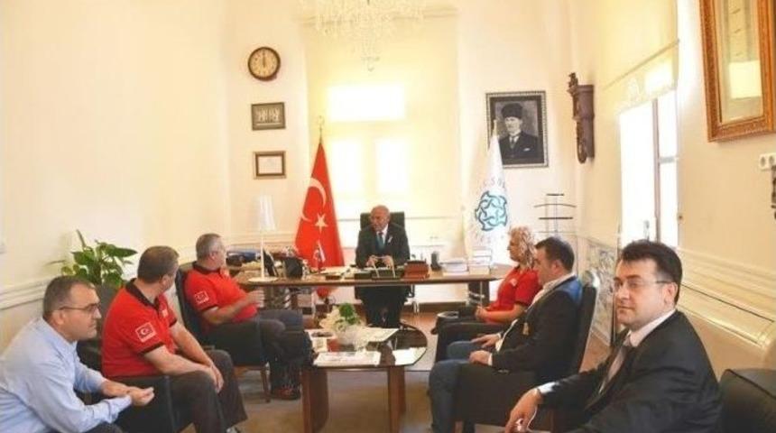 Tekirdağ Ake59’dan Süleymanpaşa Belediyesi’ne Ziyaret