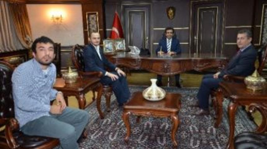 İha&rsquo;dan Vali G&uuml;zeloğlu&rsquo;na Ziyaret