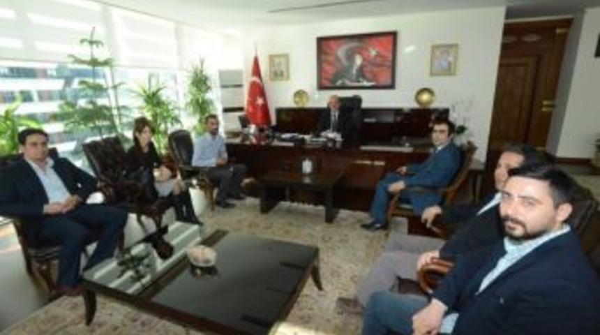 Dimder&rsquo;den Vali Kocatepe&rsquo;ye Ziyaret