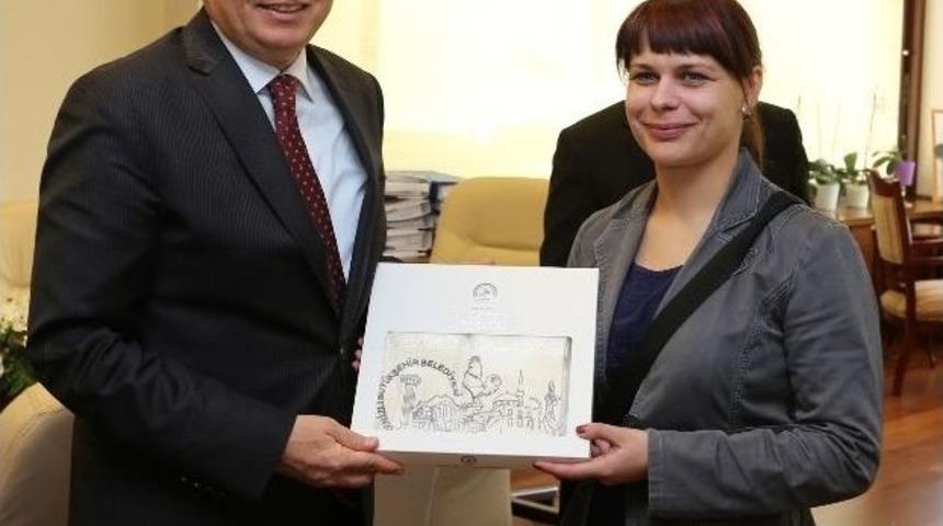 Avrupalı &Ccedil;evreciler &rsquo;en &Ccedil;evreci&rsquo; Belediyeyi Ziyaret Etti