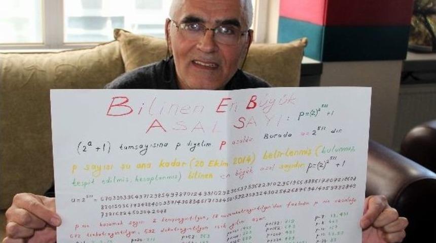 Samsunlu Matematik&ccedil;i D&uuml;nyanın En B&uuml;y&uuml;k Asal Sayısını Bulduğunu İddia Etti