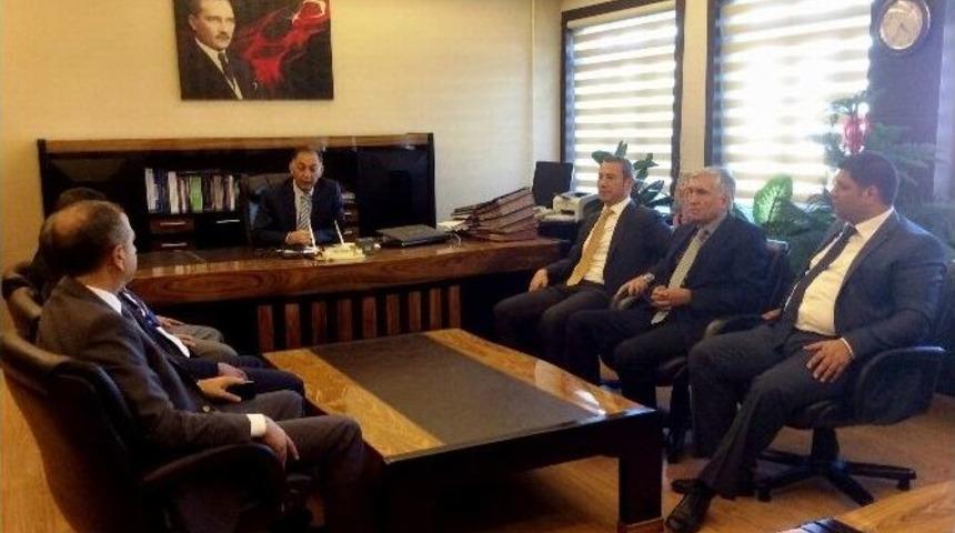 Gto&rsquo;dan Şehitkamil Kaymakamı Ali Dursun&rsquo;a Hoş Geldin Ziyareti