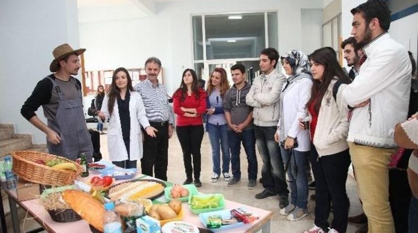 Ga&uuml;n &Ouml;ğrencileri Gıda İsrafına Dikkat &Ccedil;ekti