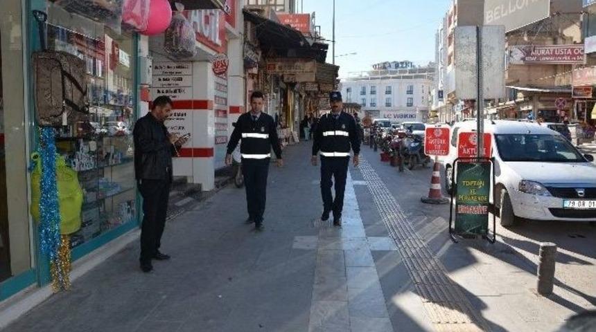 Kaldırım İşgaline Son