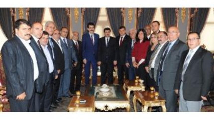 Mastöb’den İstanbul Valisi Vasip Şahin’e Hayırlı Olsun Ziyareti