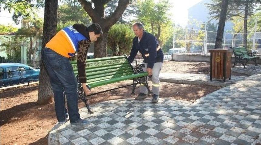 &Ccedil;imentepe Parkı Yenilendi