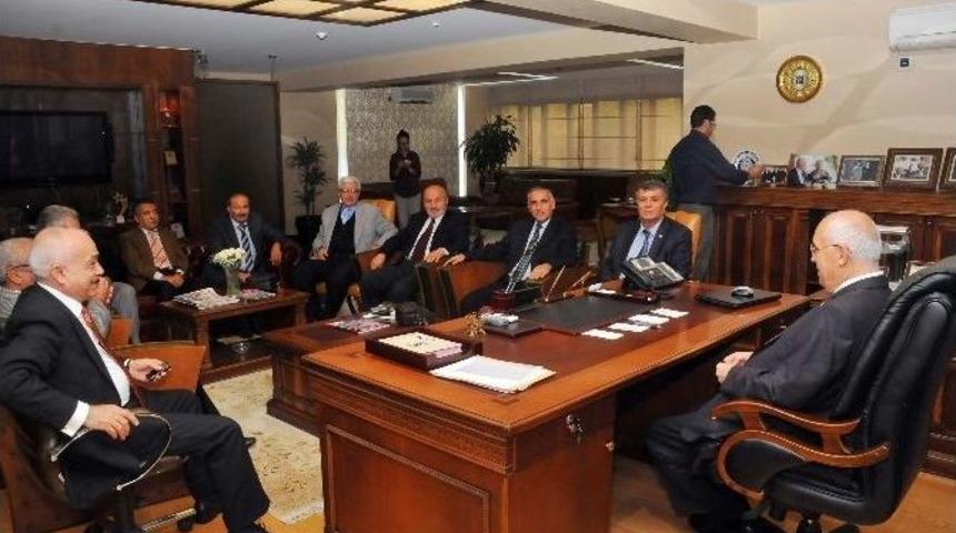 Mucurlular Derneği&rsquo;nden Başkan Yaşar&rsquo;a Ziyaret