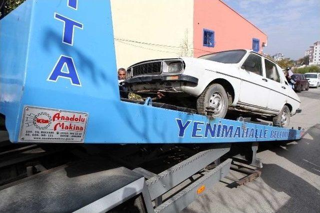 Yenimahalle’de ‘hurda’ Temizliği