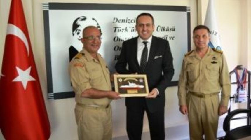 Sahil G&uuml;venlik Komutanlarından Deniz Ticaret Odası&rsquo;na Ziyaret