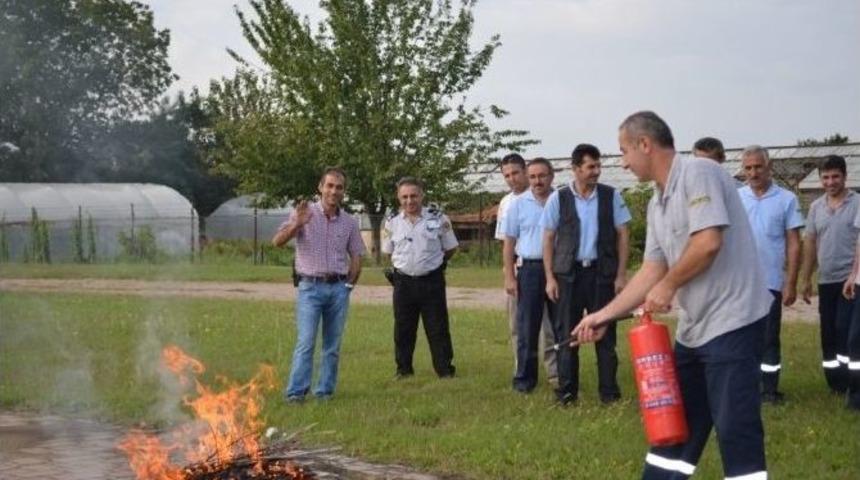 Buttim Personeli Yangından Korkmuyor