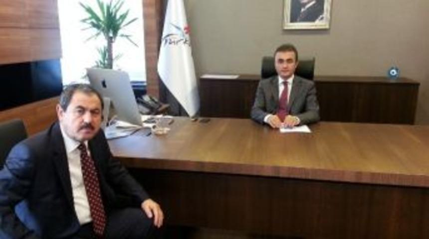 Eser, Genel M&uuml;d&uuml;r Adnan Aslan&rsquo;ı Ziyaret Etti