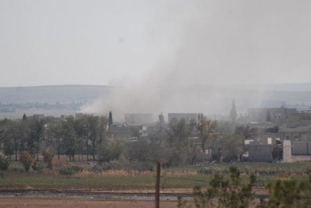 Kobani&rsquo;de Yoğun &Ccedil;atışma