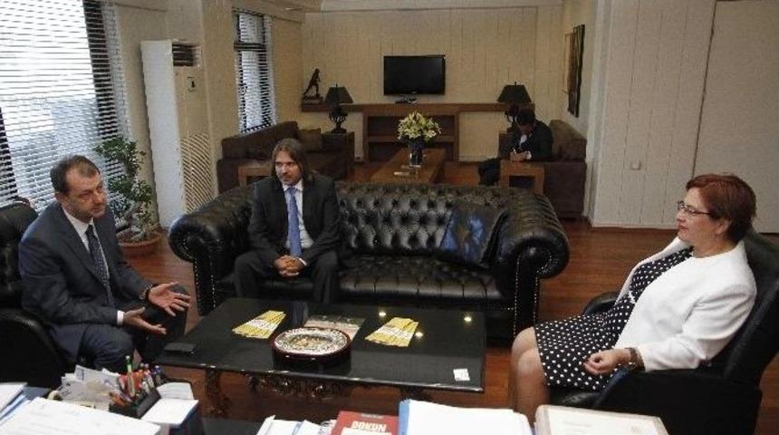 Ak Parti&rsquo;den Başkan Pekdaş&rsquo;a Nazik Ziyaret