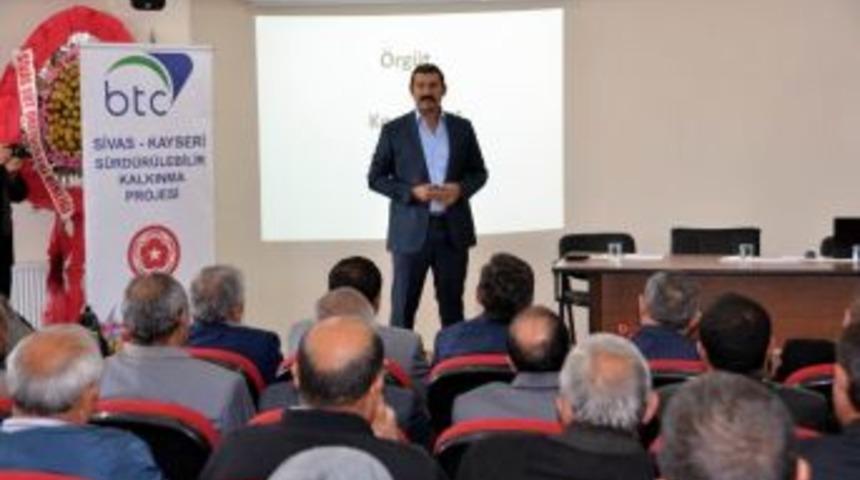 Sivas,kayseri S&uuml;rd&uuml;r&uuml;lebilir Kırsal Kalkınma Projesi