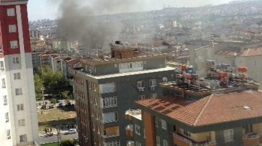 Apartmanda Yangın Paniği