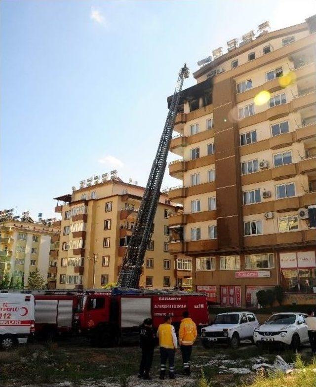 Apartmanda Yangın Paniği