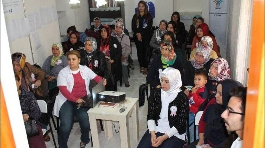 &Ccedil;atom&rsquo;da Meme Kanseri Eğitimi