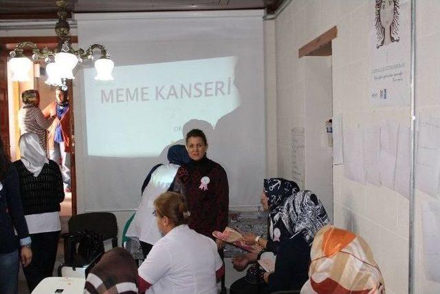 Çatom’da Meme Kanseri Eğitimi