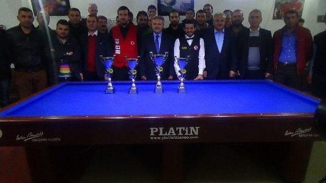 Türkiye 3 Bant Bilardo Şampiyonası Finali Erzincan Da Yapıldı