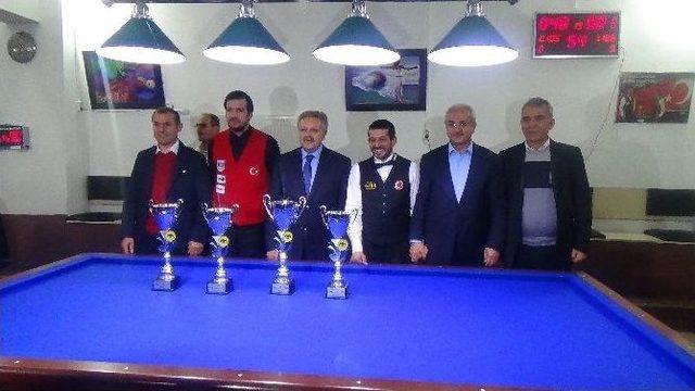 Türkiye 3 Bant Bilardo Şampiyonası Finali Erzincan Da Yapıldı