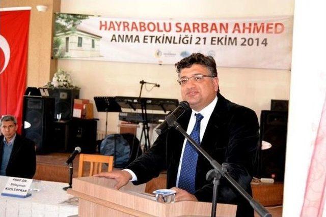 Hayrabolu’da Sarbani Ahmed’i Anma Etkinliği Düzenlendi