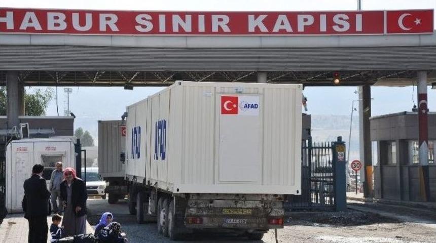 Afad Irak&rsquo;a Yardım G&ouml;ndermeye Devam Ediyor