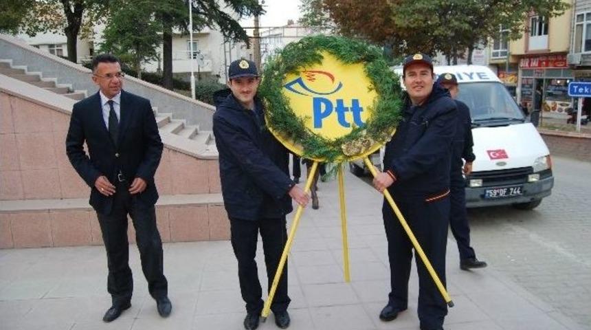 Malkara&rsquo;da Ptt&rsquo;nin 174. Kuruluş Yıl D&ouml;n&uuml;m&uuml; Kutlandı