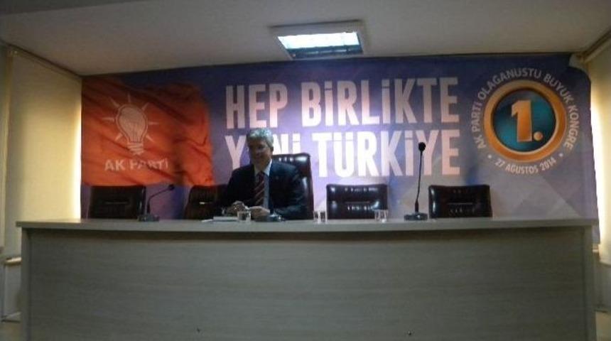 Ak Parti Tekirdağ Medya Ve Tanıtım Başkanlığı G&ouml;revine Yeni Başlayan Op. Dr. Hakan Sunal, Basınla Buluştu