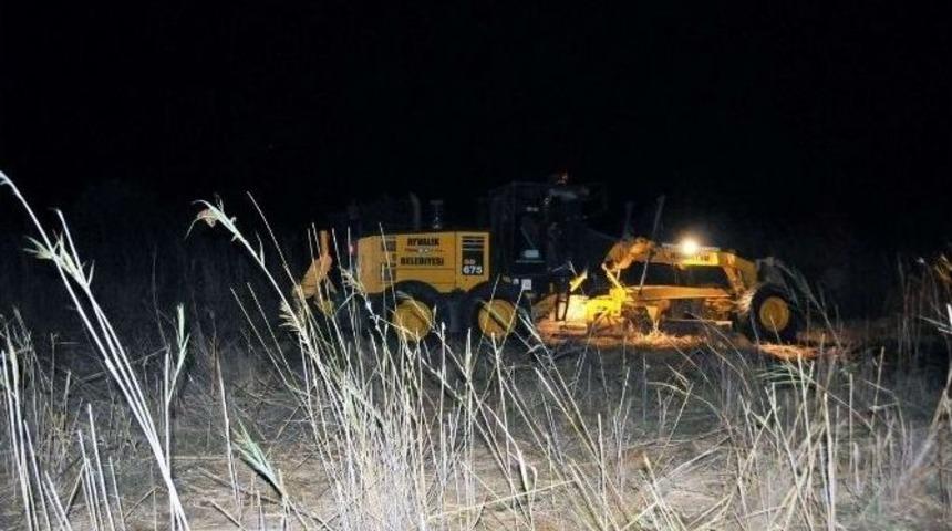 Ayvalık&rsquo;ta Yangın