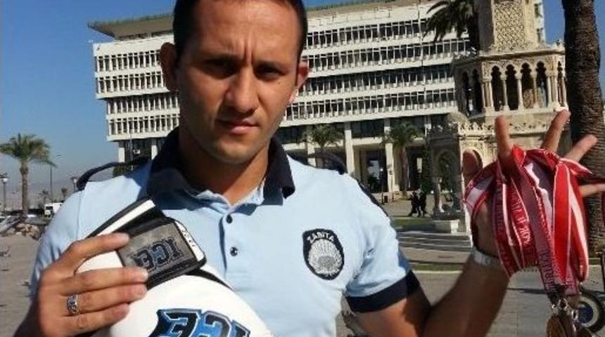 İzmirli Zabıta Kick Boksta İddialı
