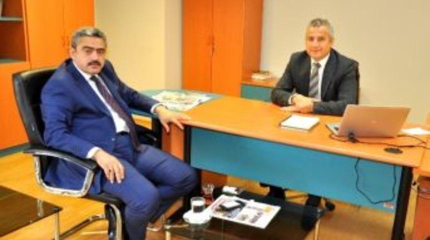 Başkan Alıcık&rsquo;tan Banka M&uuml;d&uuml;r&uuml;ne Hoş Geldin Ziyareti