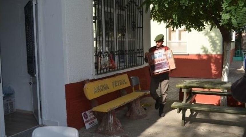 Burhaniye&rsquo;de Jandarmadan Sigaramatik Operasyonu