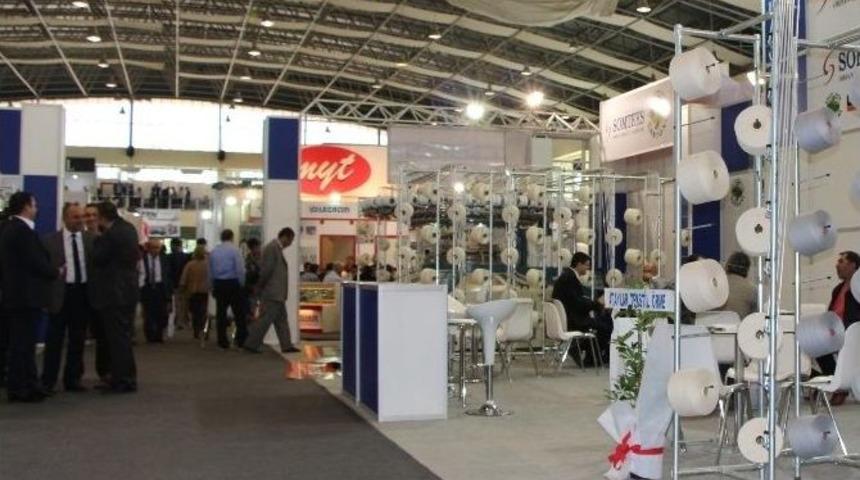 Kahramanmaraş&rsquo;ta Uluslararası Tekstil Makineleri Fuarı A&ccedil;ıldı