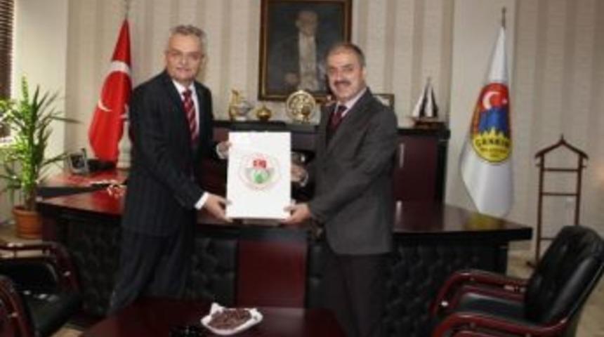 Vali &Ouml;zcan Başkan Din&ccedil;&rsquo;i Makamında Ziyaret Etti