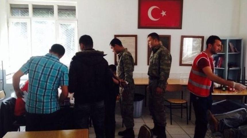 Kulp İl&ccedil;e Jandarma Komutanlığı&rsquo;ndan Kızılay&rsquo;a Kan Bağışı