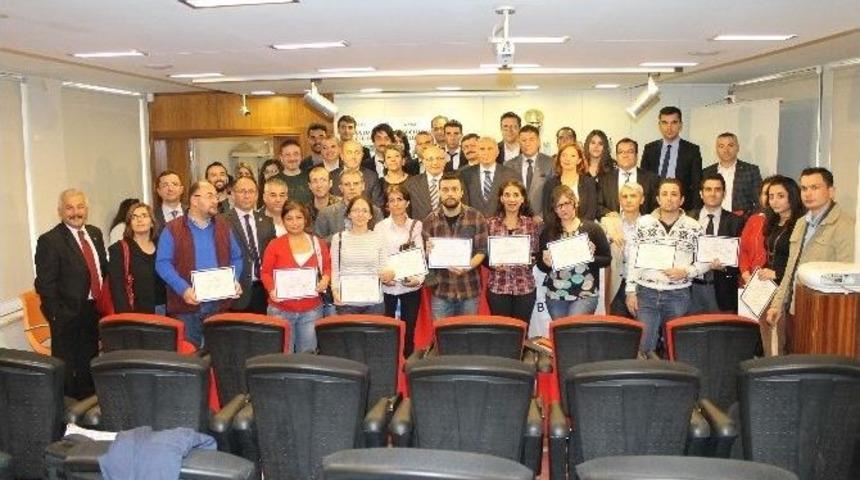 Denizlili Gazeteciler, Eğitim Sertifikalarını Aldılar