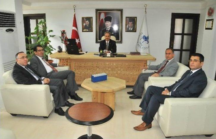 Konya Vergi Dairesi Başkanı Ünver’den Başkan Akkaya’ya Ziyaret