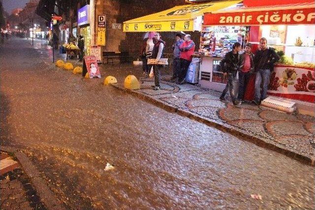 Edirne’de Sağanak Yağmur