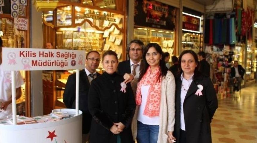 Meme Kanseri Bilin&ccedil;lendirme S&uuml;r&uuml;yor