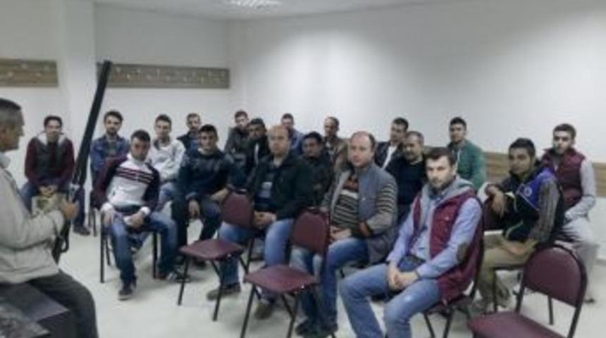 Osmaneli&rsquo;nde Avcılık Belgesi Kursu