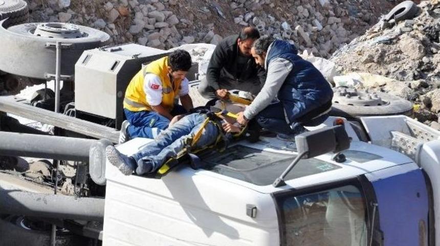 Yaralıya İlk M&uuml;dahale Kabin &Uuml;st&uuml;nde Yapıldı