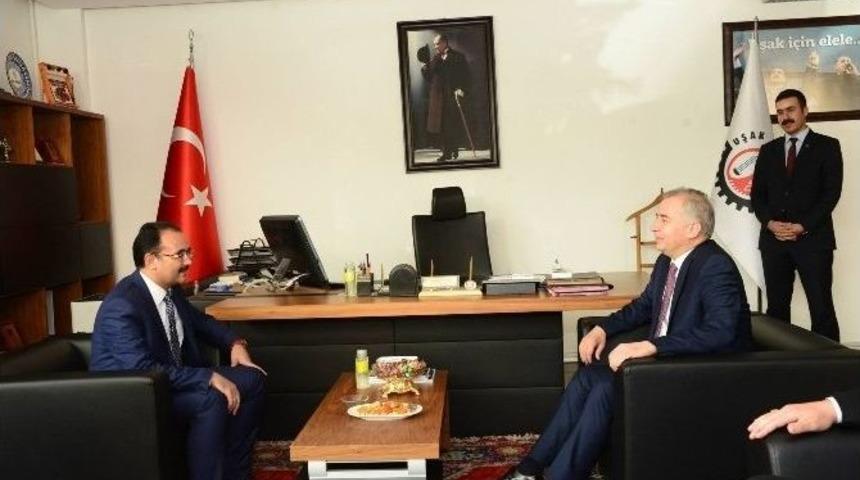 Başkan Zolan&rsquo;dan Uşak Belediyesi&rsquo;ne Ziyaret