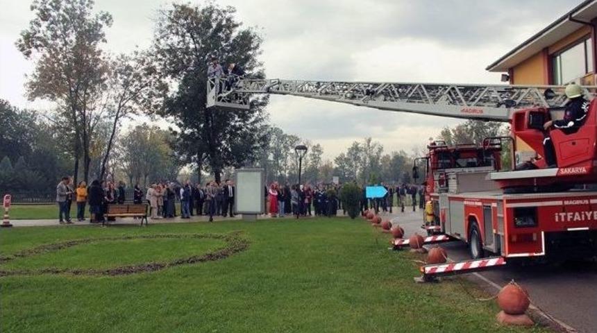 Saski&rsquo;de Yangın Tatbikatı