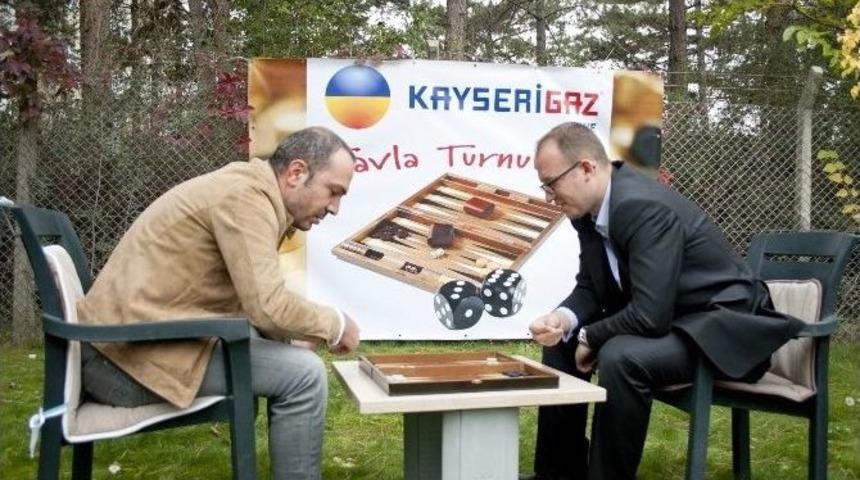 Kayserigaz&rsquo;da Tavla Turnuvası Heyecanı