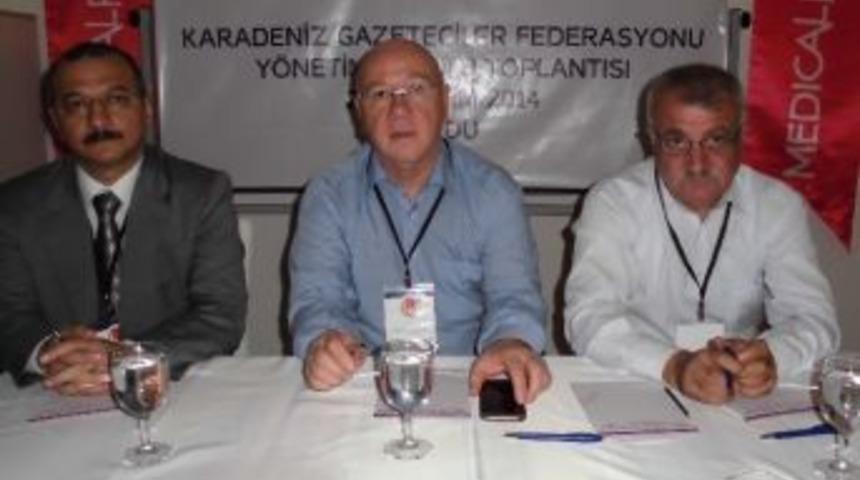 Karadeniz Gazeteciler Federasyonu Ordu&rsquo;da Toplandı